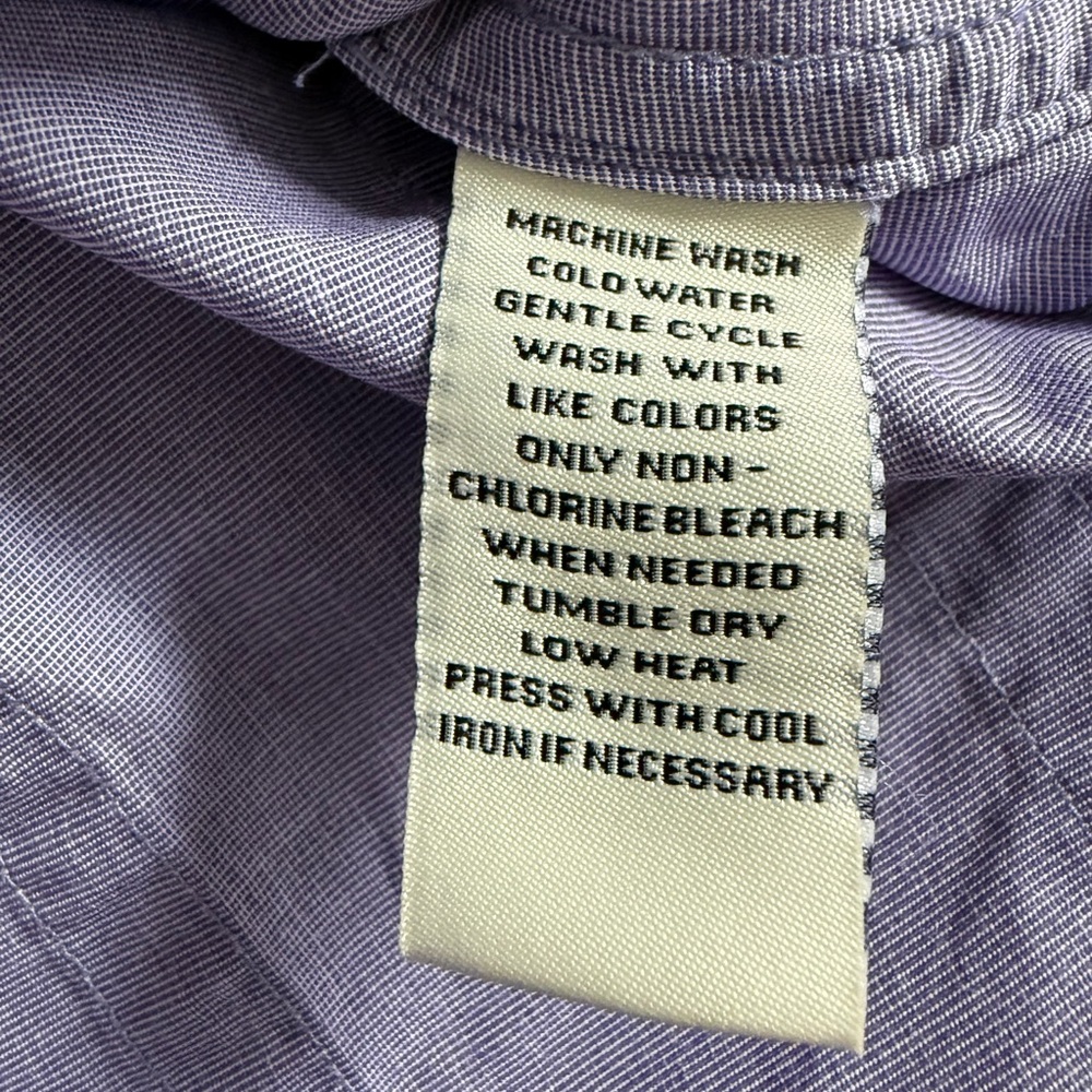 Polo Jeans Co Ralph Lauren Men’s L French Cuff Striped Shirt Vintage Y2K - Picture 6 of 9